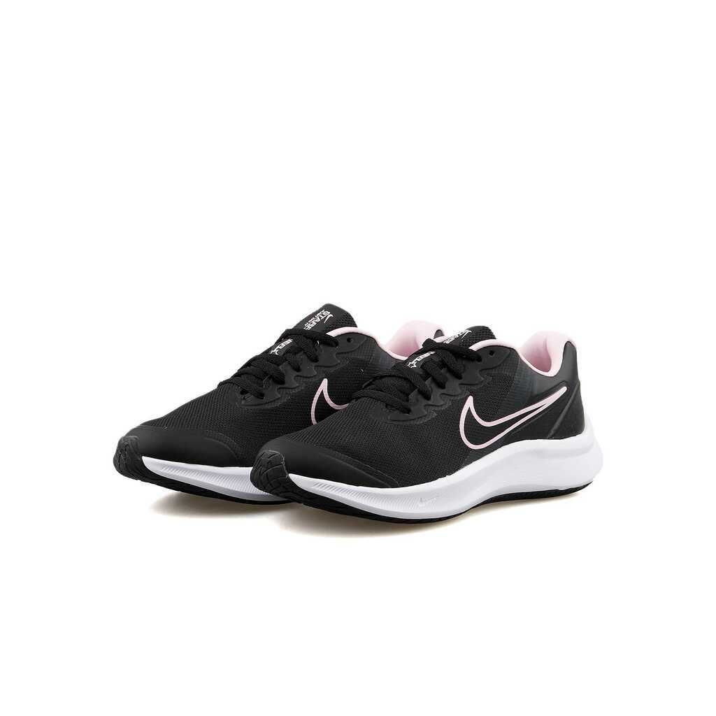 Детские кроссовки Nike Star Runner 3 (DA2776-002) черные. р36,5