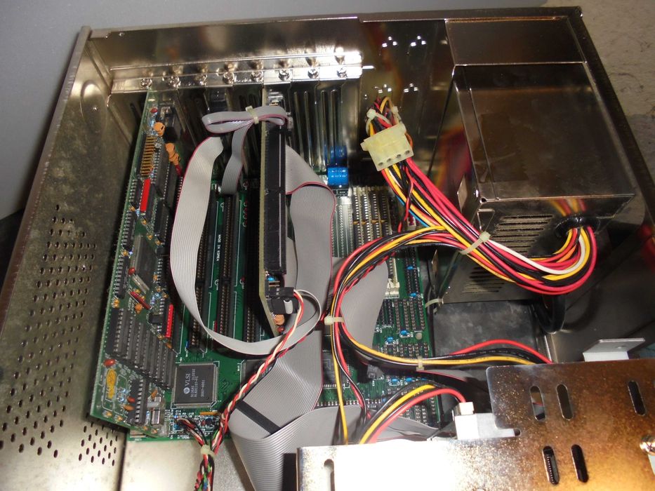 Computador retro 286 + Impressora de agulhas AEG