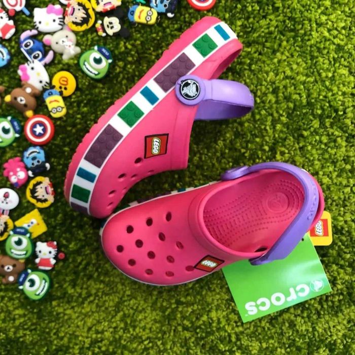 Crocs Crocband LEGO fuchsia/purple c6/7,c8/9,c10/11,c12/13,j1,j2,j3