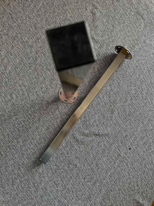 Pes inox secretária/mesa conj. 8 pés iguais,  Para desocupar!