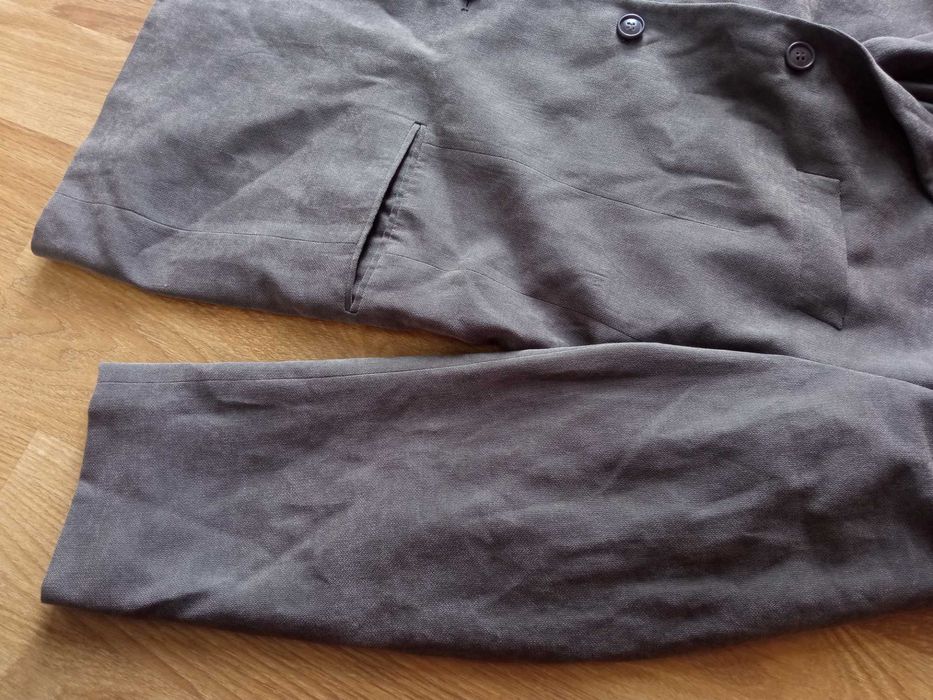 Męska szara marynarka Marks&Spencer chest 107 cm 54 XL