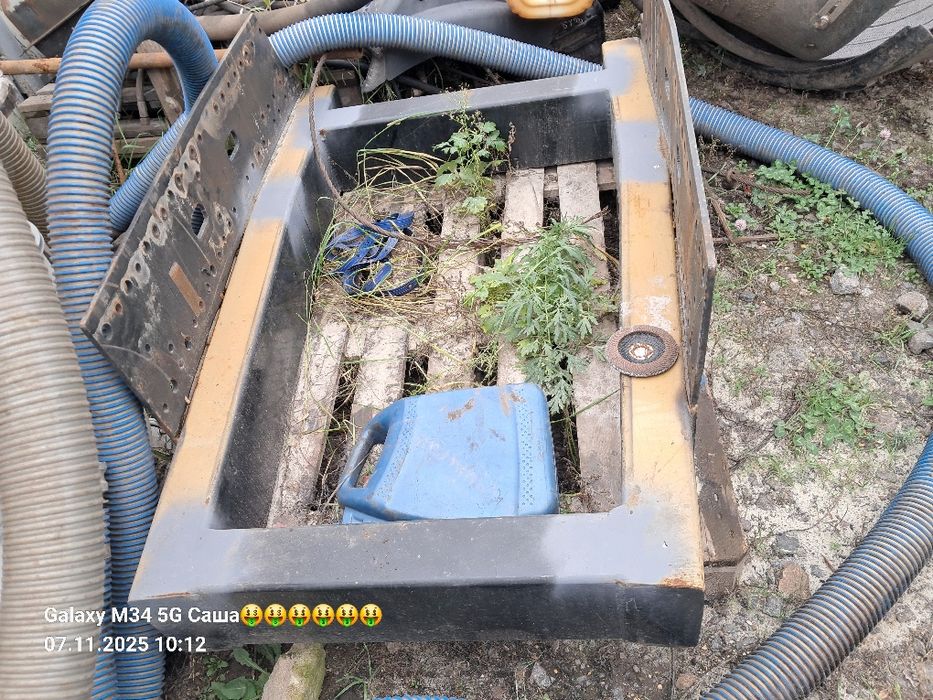 Надрамник під маніпулятор на МАН