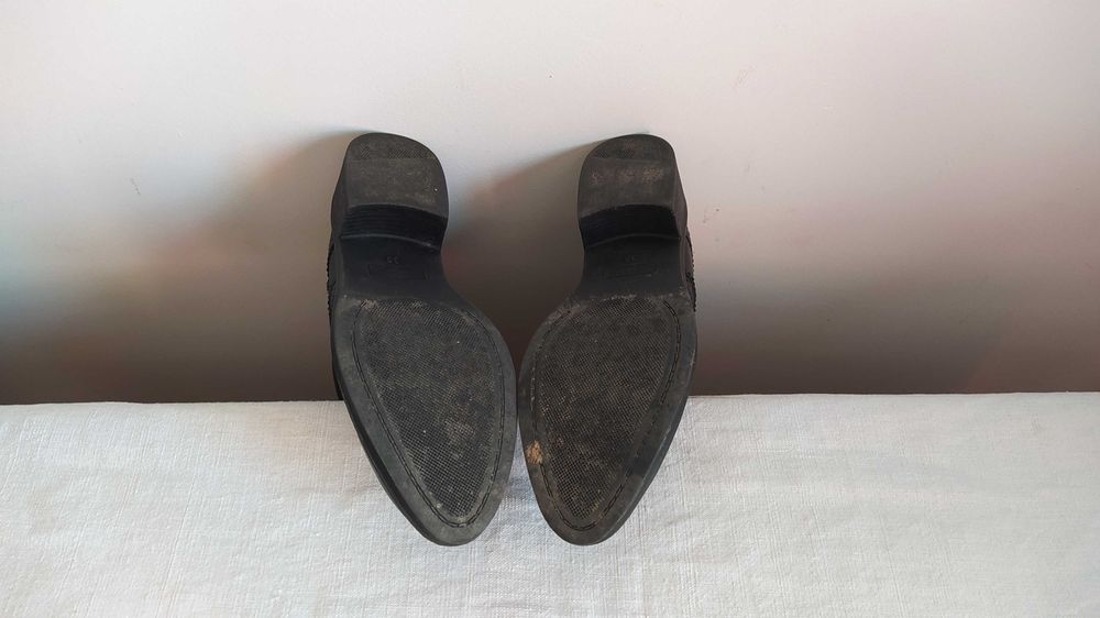 Botas em pele Super Mode T36 NOVAS