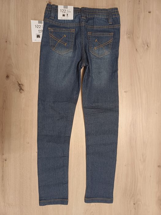 Spodnie jeansy nowe rozm. 122 Kik