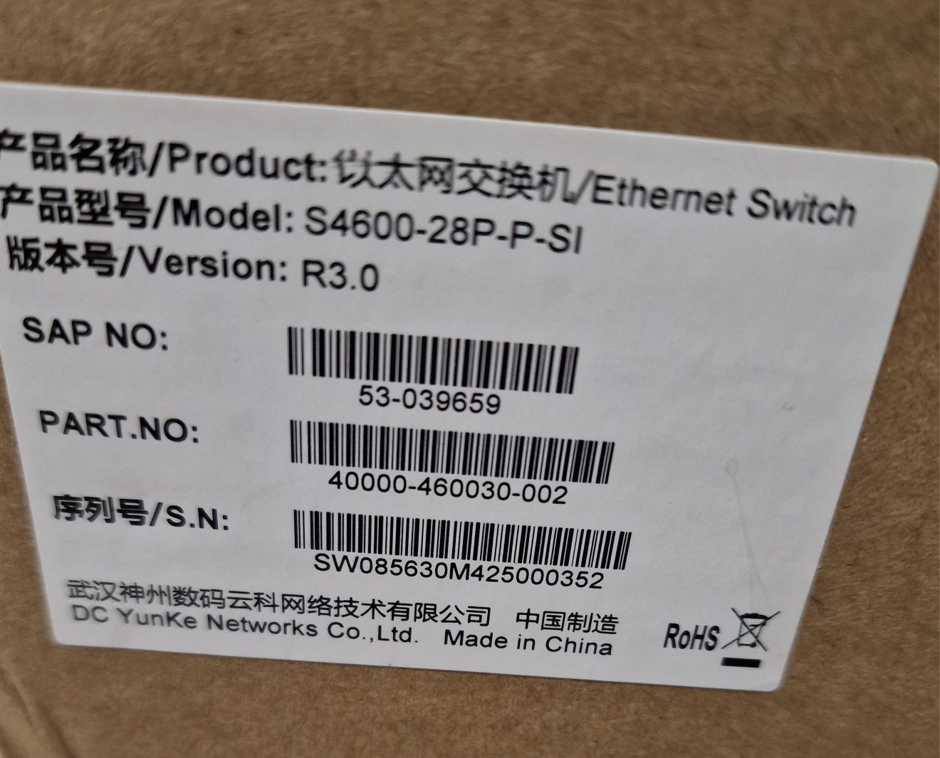 Switch gigabitowy 24- port+ 4 SFP