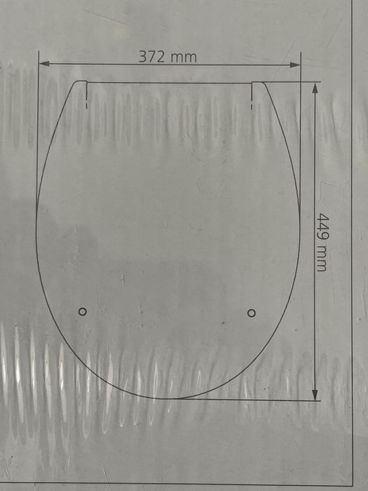 Wolnoopadająca deska sedesowa Cooke & Lewis - Diani - 2 szt. - nowe