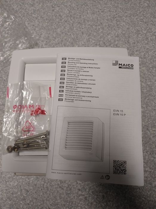 Osłona zewnętrzna z lamelami od wentylatora Maico EVN 15