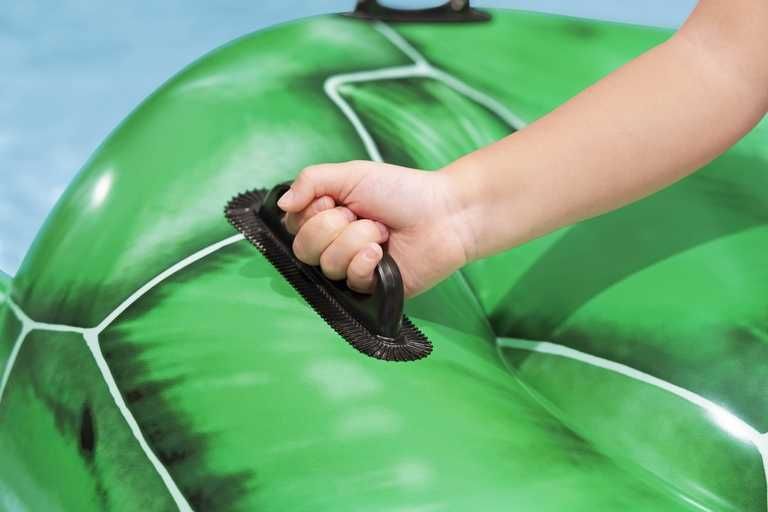Bestway  Dmuchany Materac Plażowy Ogrodowy do Basenu z Uchwytami Żółw