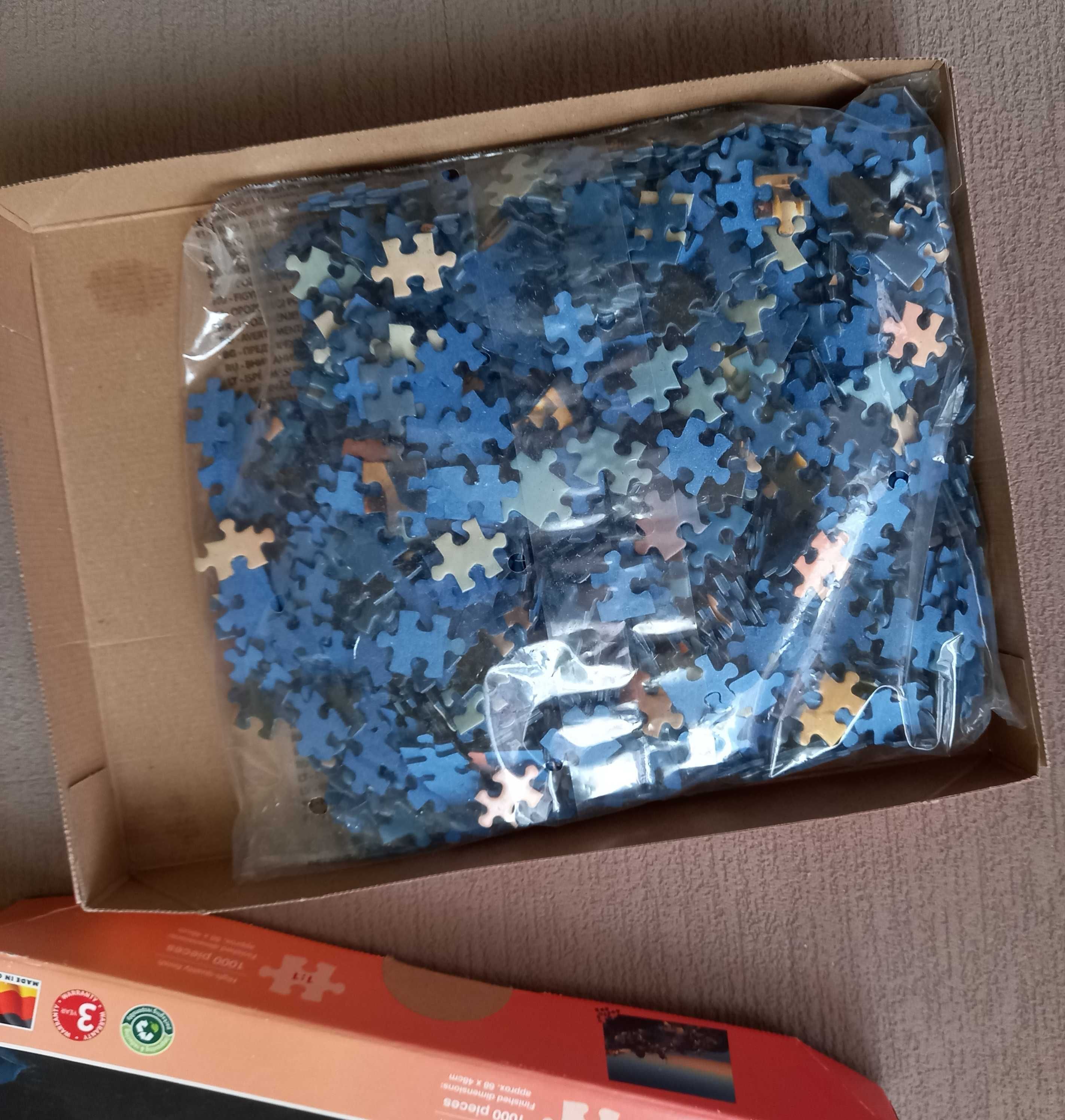 Świecące puzzle Santorini 1000 elementów