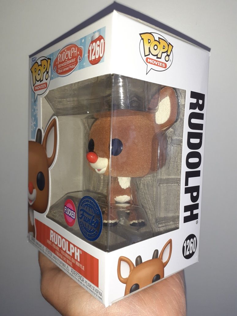 Rudolph Flocked Exclusive 1260