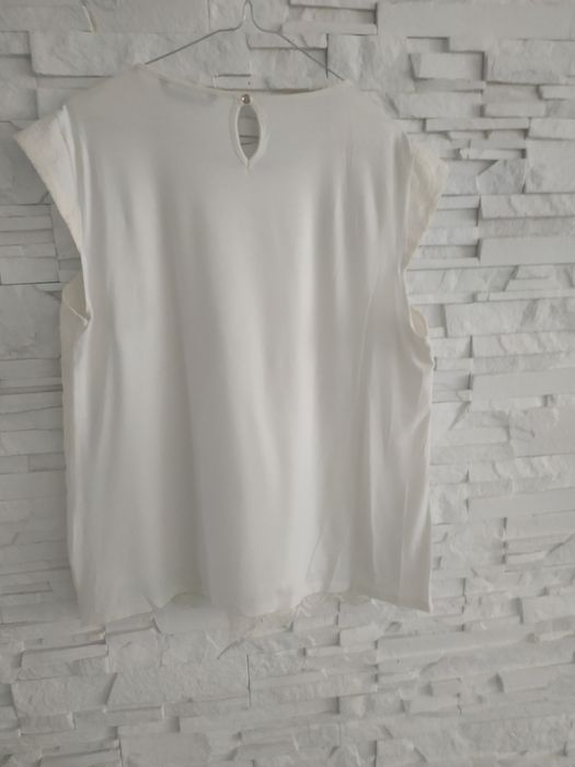 Dunnes damska bluzka z koronka 48