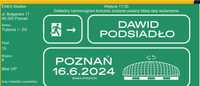 POZNAŃ 16.06.2024 Dawid Podsiadło bilet TRYBUNY VIP 1 szt