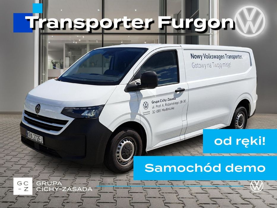 Volkswagen Transporter Furgon, 2,0TDI 150KM, 6-bieg.manualna, r.o :3500 mm  ex-demo; 2.0 TDI 150 KM, manual, 5 lat gwarancji!