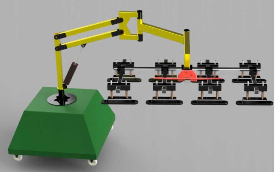 Manipulator 100 kg mobilny z balastem