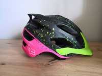 Capacete Fox Flux rosa