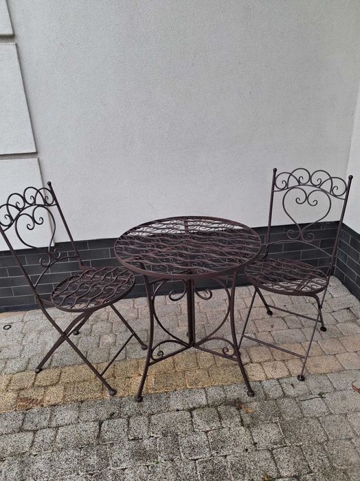 Zestaw ogrodowy -metaloplastyka -idealny