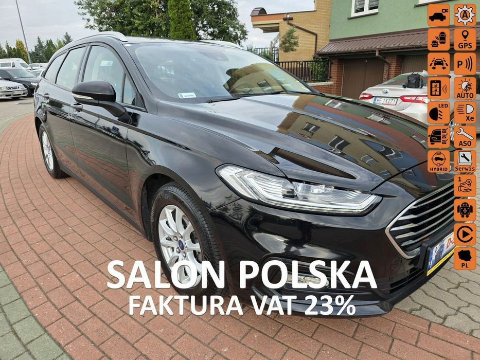 Ford Mondeo 2021r Salon Polska 1Właściciel 2.0 150km Bezwypadkowy super sp