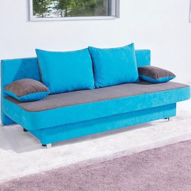 Używana sofa wersalka kanspa rozkładana z funkcją spania transport