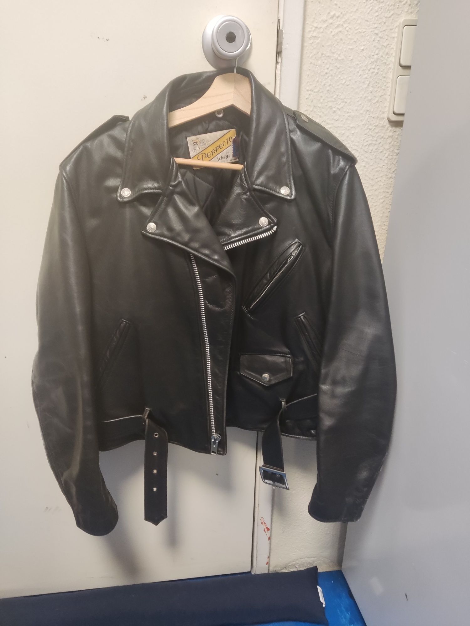 Classic Schott Perfecto Leather Motorcycle Jacket