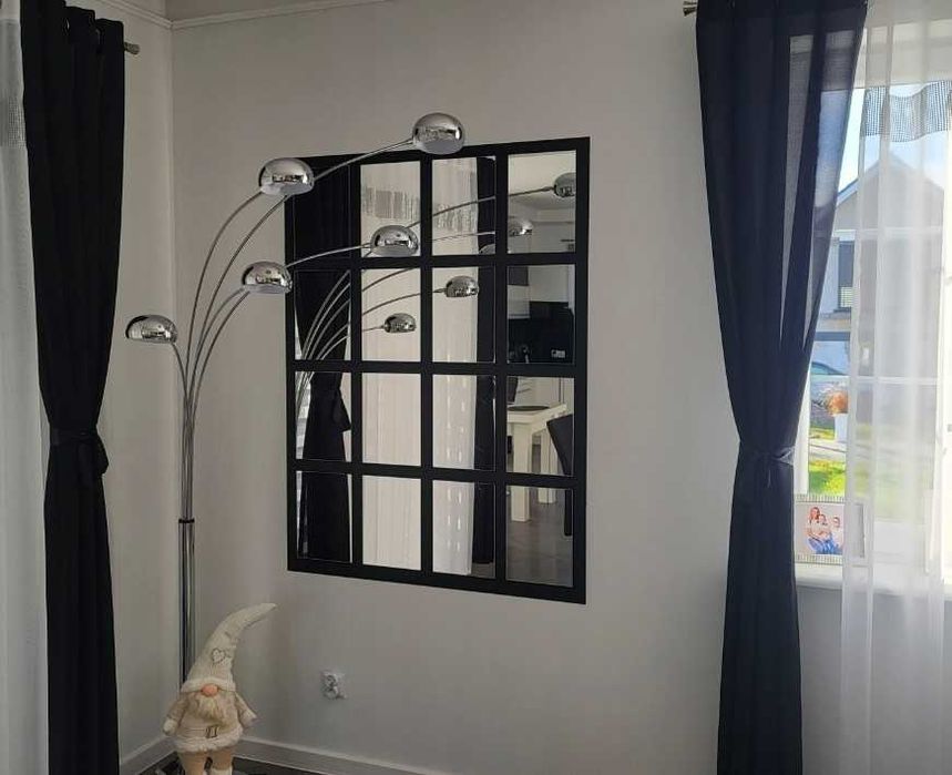 Zestaw 9 szt. luster ściennych naklejane lustro ścienne dekoracja