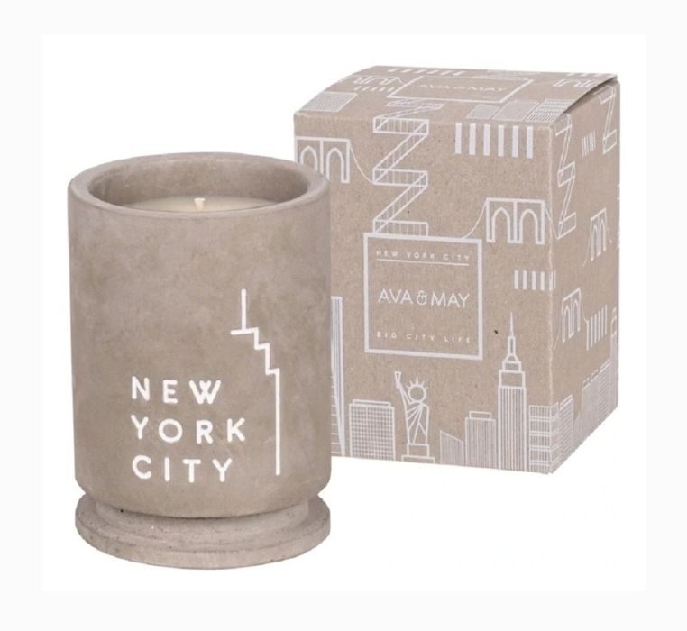 Świeca zapachowa 220g Ava & May - NEW YORK CITY