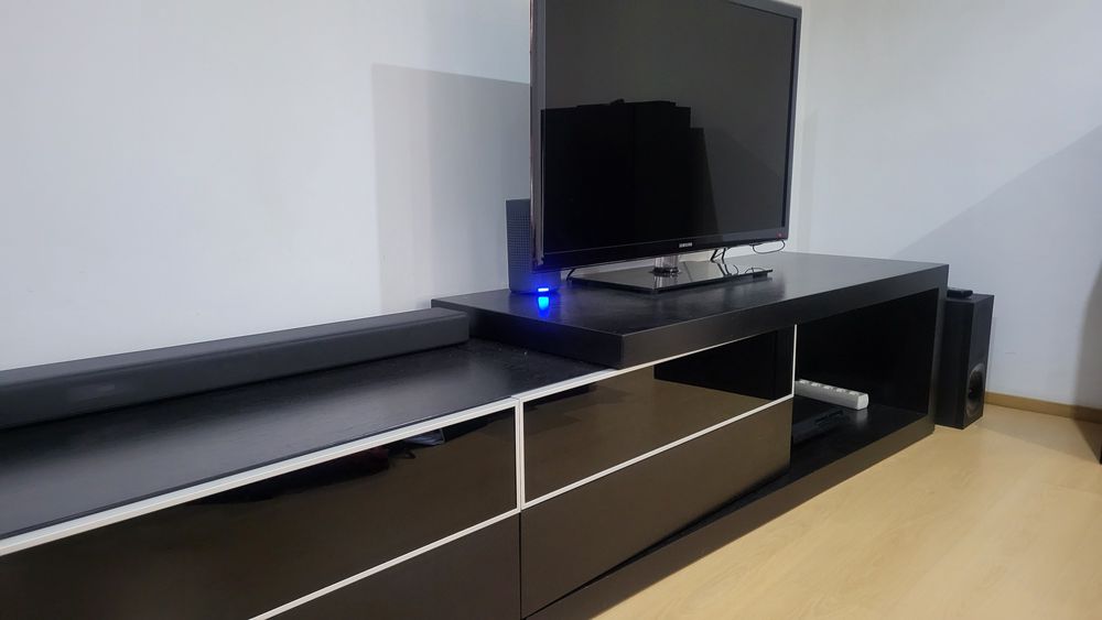 Movel tv madeira maciça