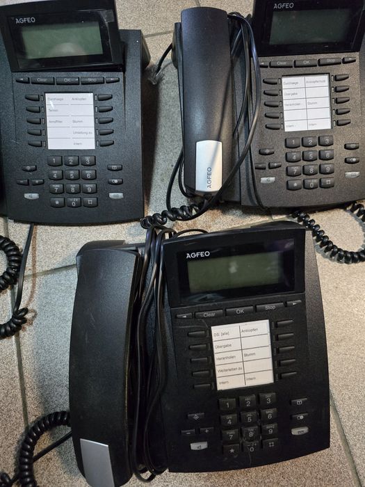 Мережевий пристрій AGFEO ST 22 чорний Системний телефон (6101131)