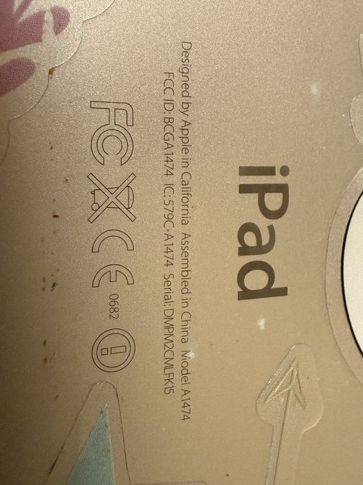 iPad air 1st gen A1474