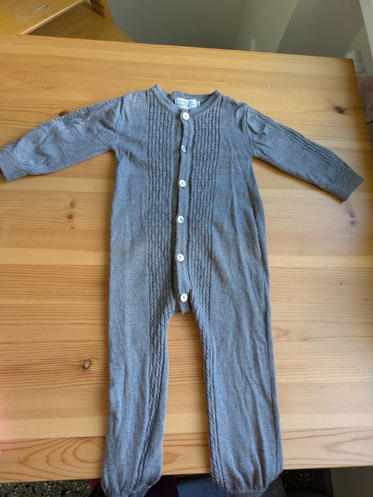 Pajac, merino 100%, Mole Littlenorway, rozm. 80