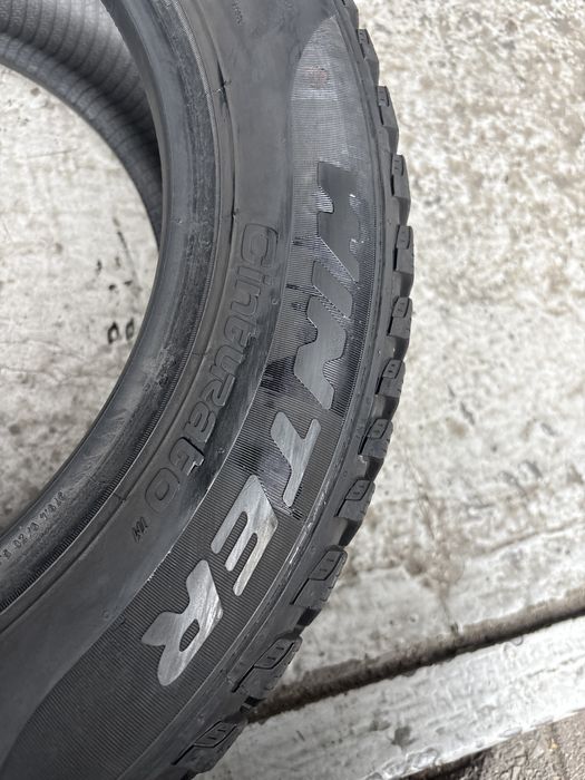 185.60.15 opony zimowe pirelli super stan z montazem