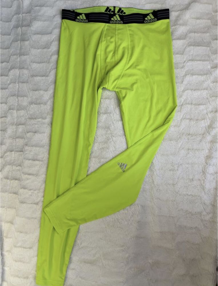 Компрессионные, термо лосины Adidas TECHFIT