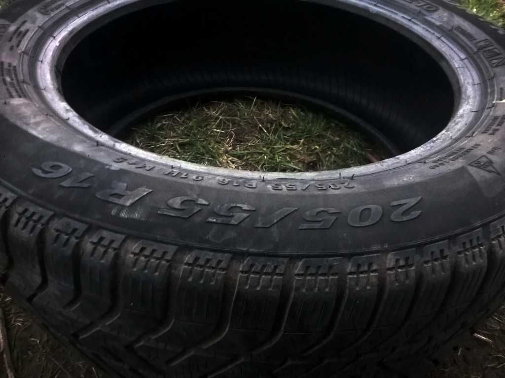 205/55R16 91H PIRELLI SnowControl Serie3 Winter190 M+S2016 Bieżnik~75%
