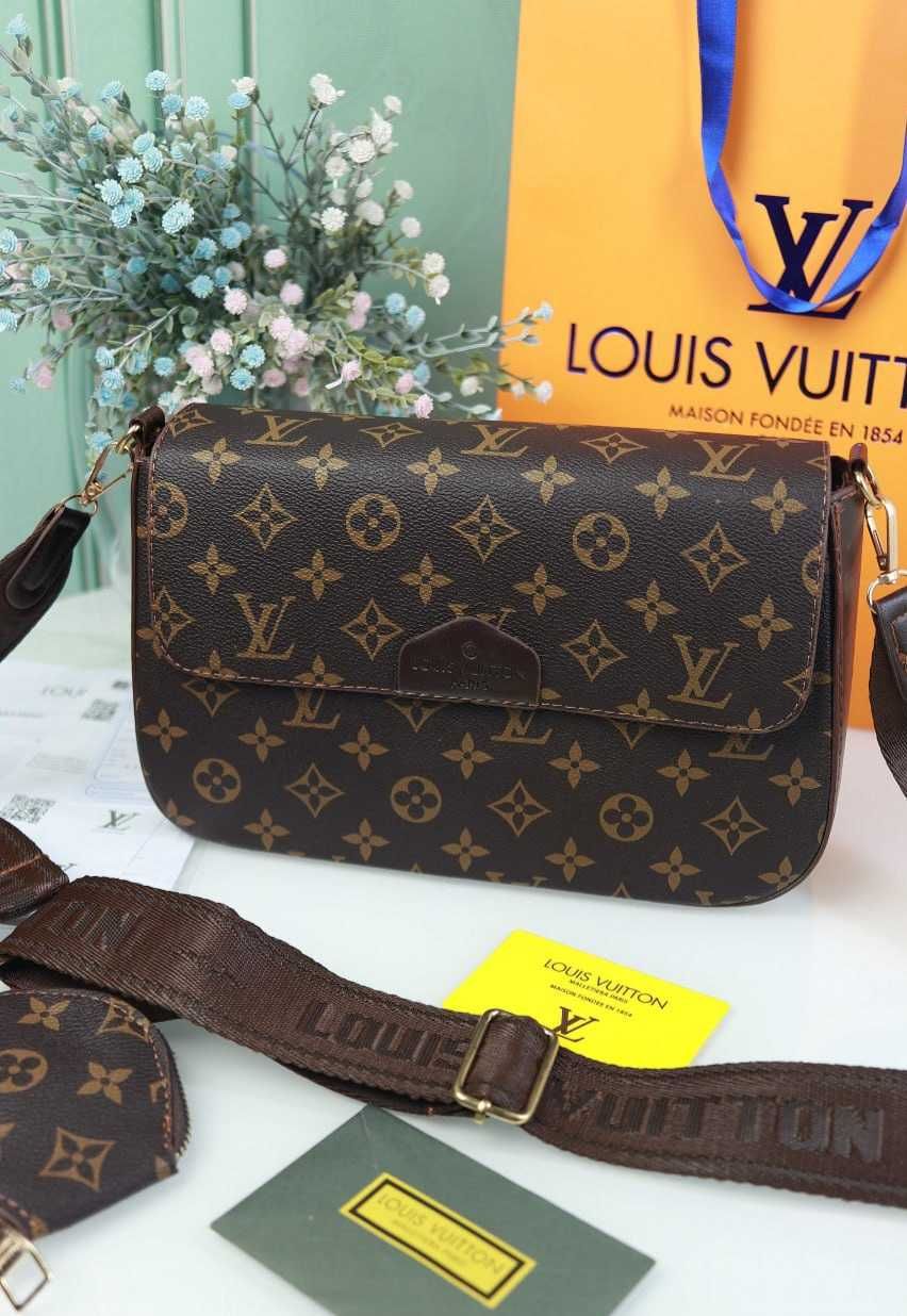 НОВИНКА - Сумка кросс боді Louis Vuitton 2 в 1  в 4 кольорах