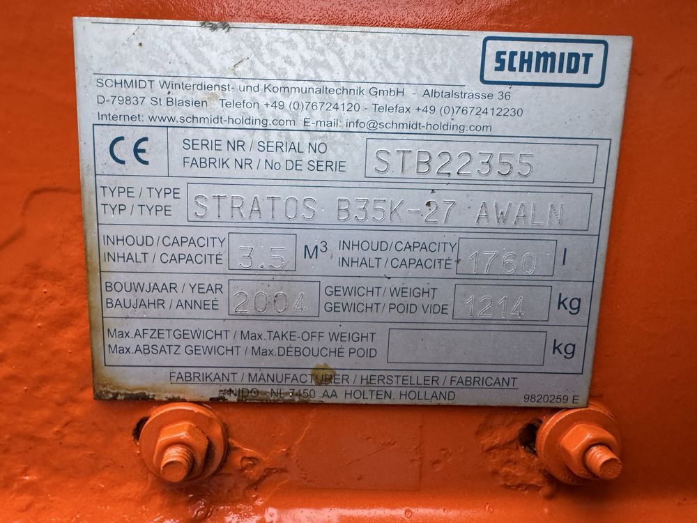 Piaskarka Solarka Schmidt Stratos B35 Taśma epoke