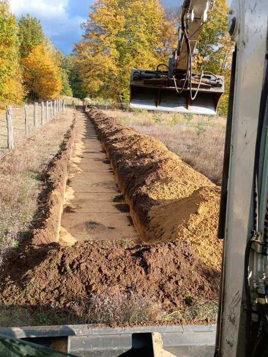 Usługi mini koparka