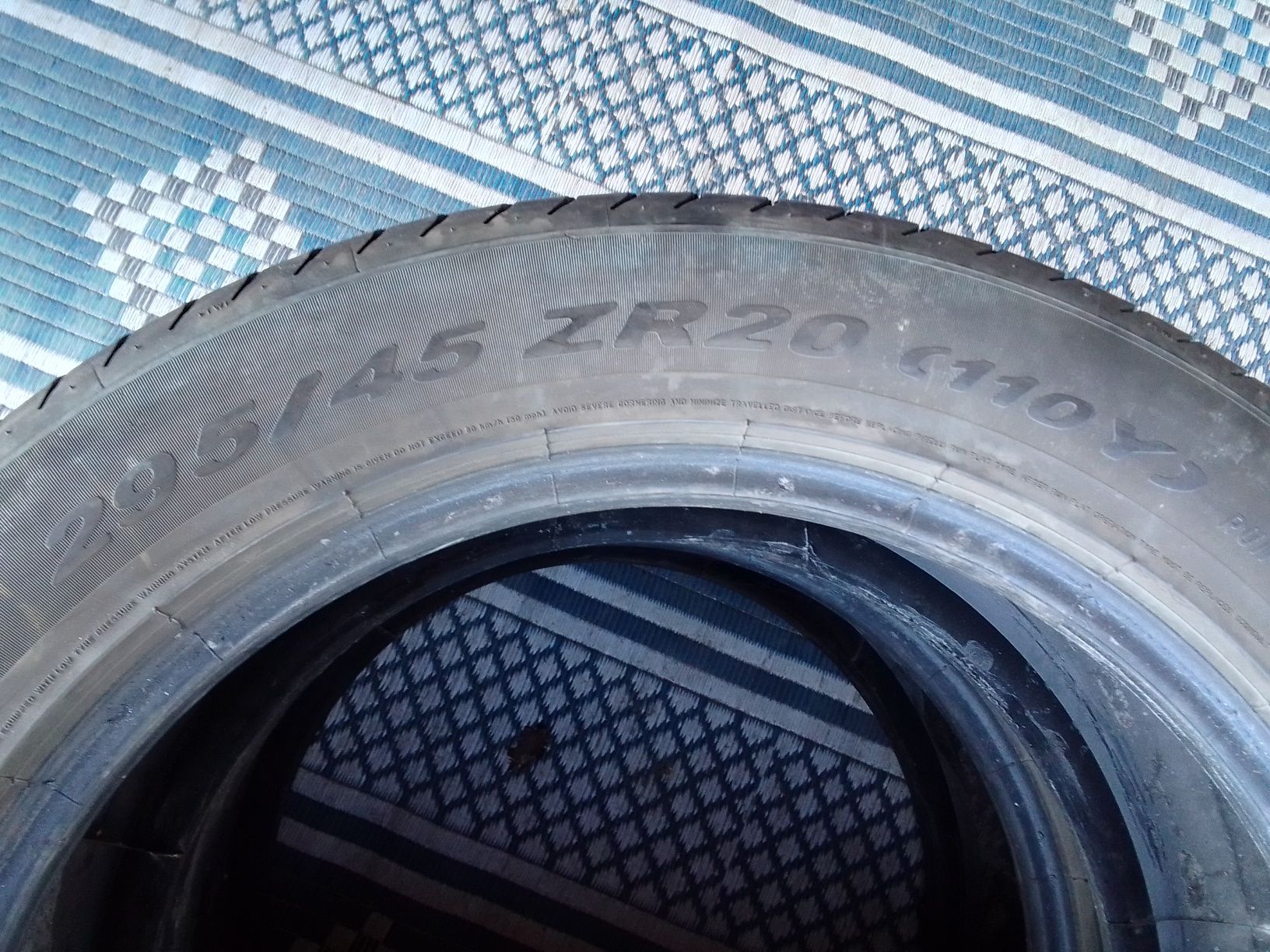 Cena za 2 Opony letnie 295/45r20 PIRELLI 2021r