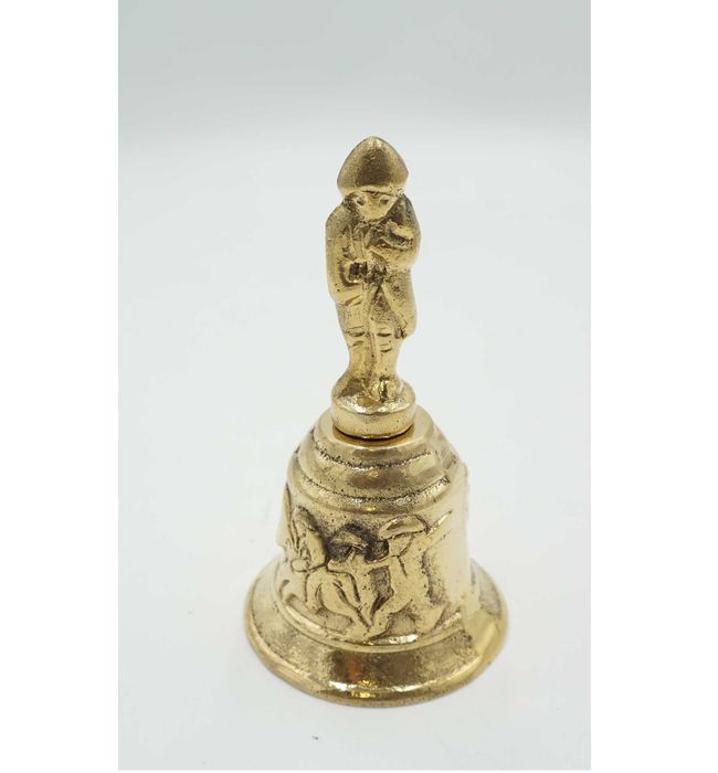 PIĘKNY mosiężny dzwon dzwoneczek