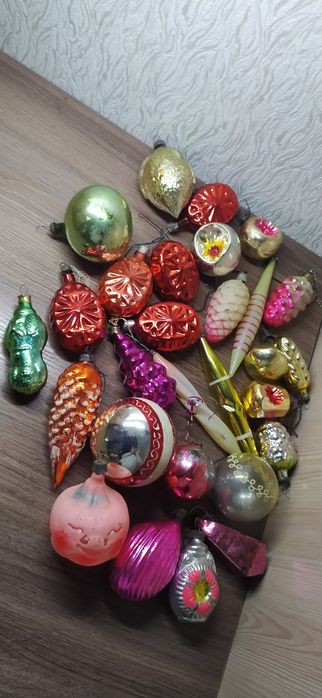 Игрушки ёлочные СССР