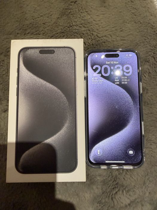 Iphone apple  15 Pro Max 255gb Black Titanium