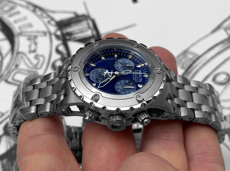 Invicta 6424 Reserve Subaqua SWISS MADE ETA G10.211 44 mm. 500 MT.