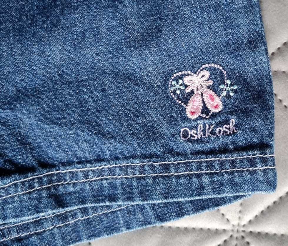 Spodenki-spódniczka jeansowe OSHKOSH, roz. XL 12 m-cy