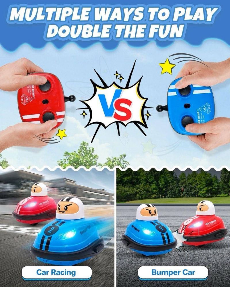 Игра Battle Bumper Car Pop-up Doll радиоуправлении машинки для тарана