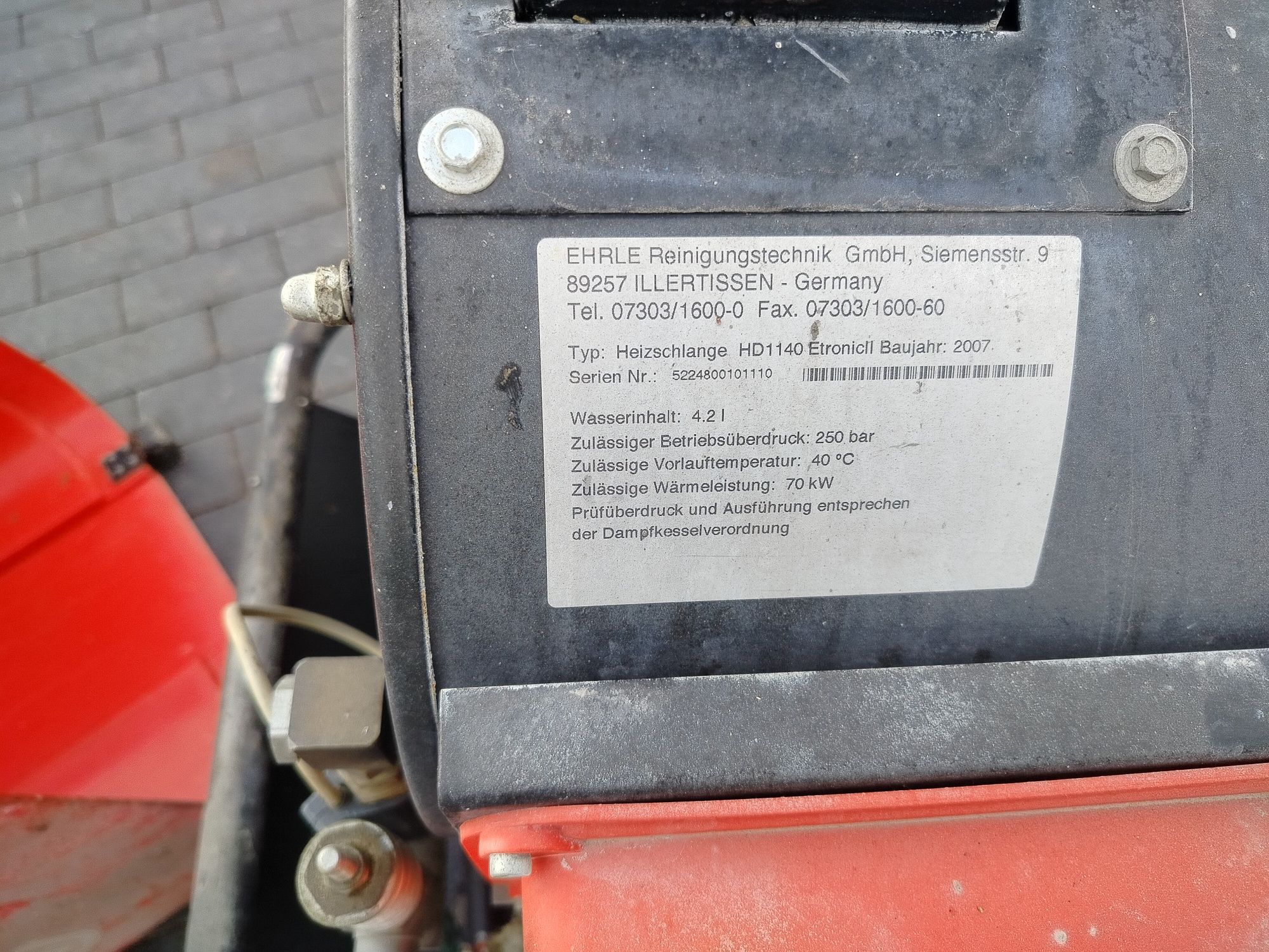 Myjka ciśnieniowa Ehrle 3 sztuki karcher kranzle