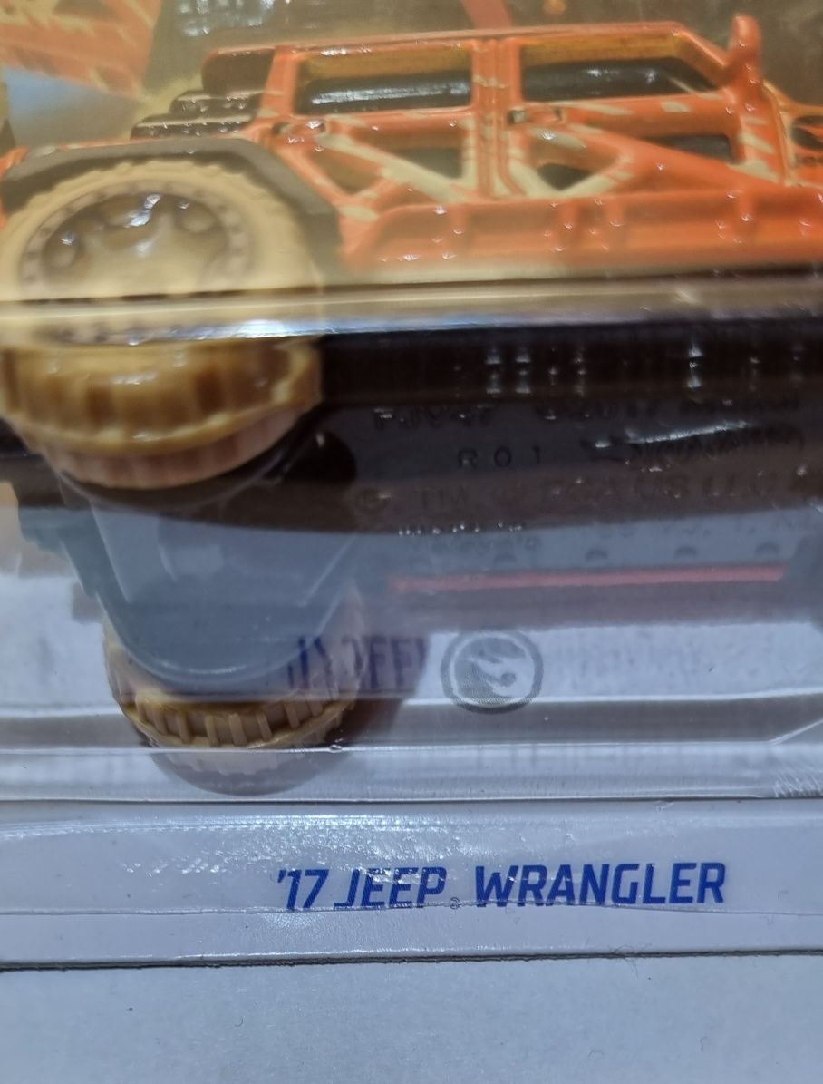 '17 Jeep Wrangler TH long Hot Wheels 1:64 Treasure Hunt  długa karta