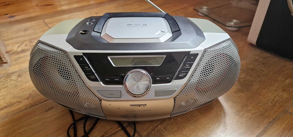 Radioodtwarzacz Philips AZ783 szary / BOOMBOX