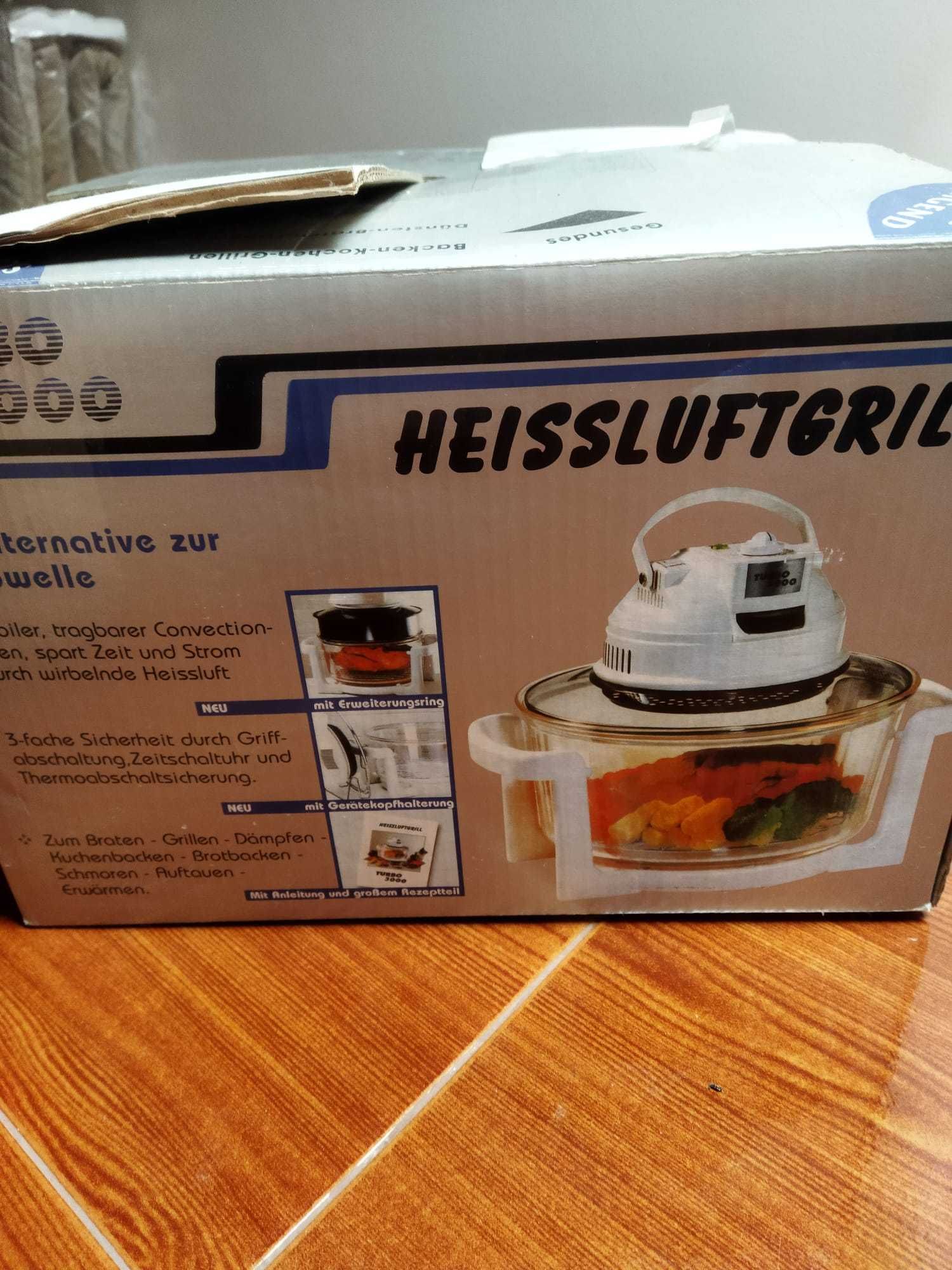 Forno de ar quente e vapor
