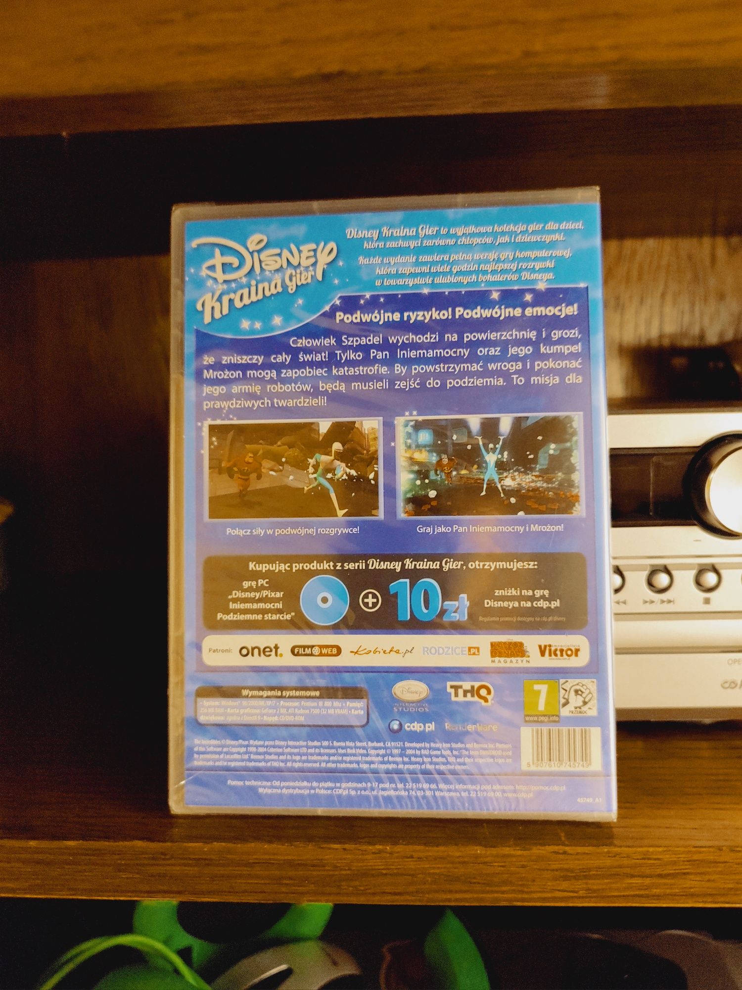 Disney Iniemamocni podziemne starcie PC Nowa, folia