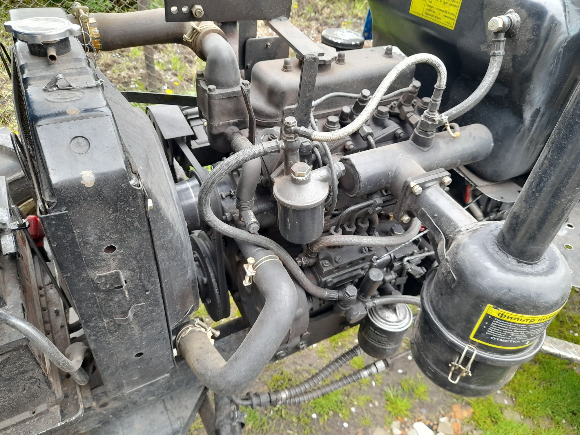 Трактор Dongfeng DF-244 повнопривідний 4х4 гідропідсилювач дизель 24кс