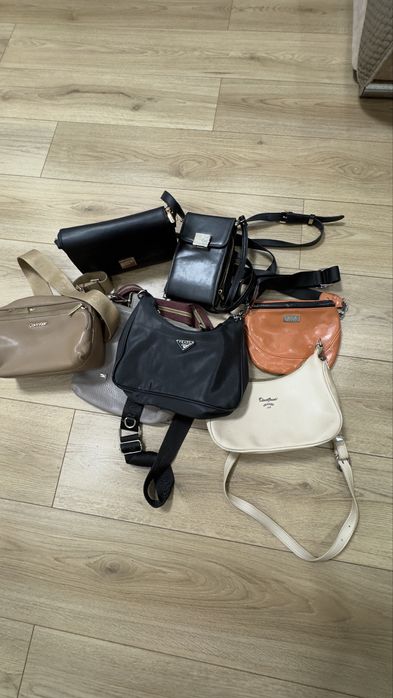 Всі сім сумок за 500 грн