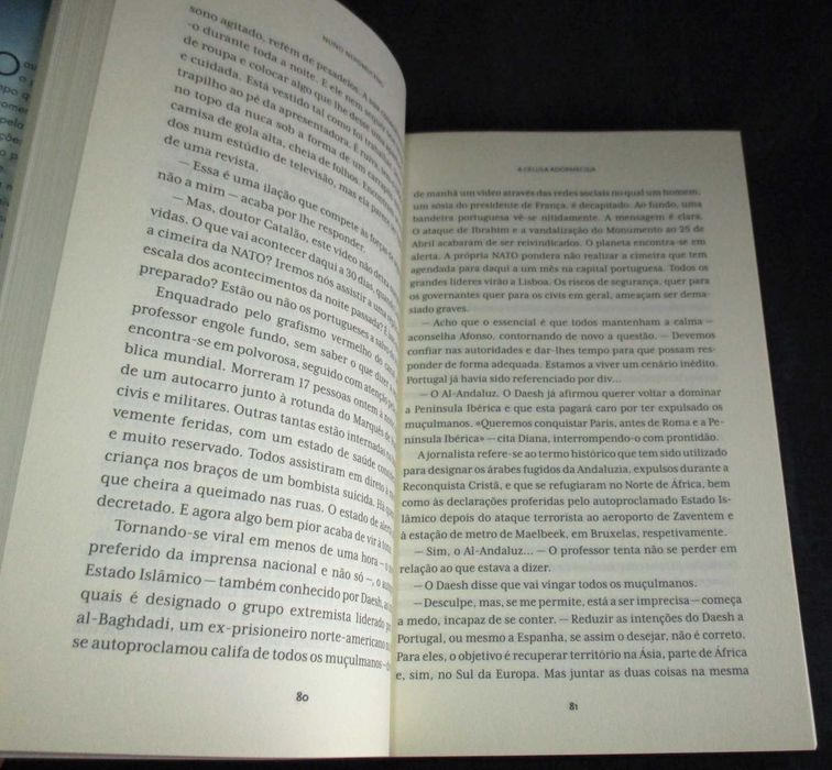 Livro A Célula Adormecida Nuno Nepomuceno